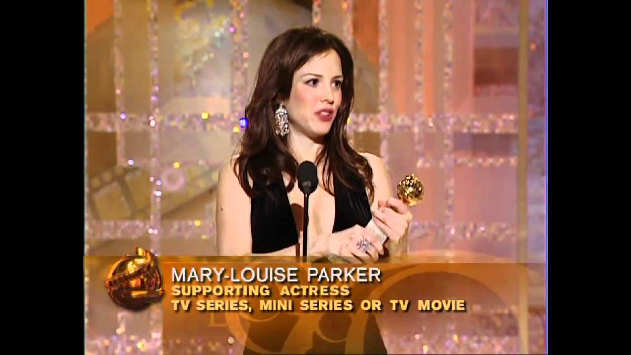 Weeds Star Mary Louise Parker Wins Best Supporting Actress TV Series - Golden Globes 2004