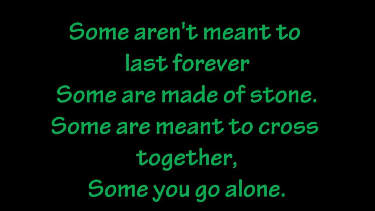 Broken Bridges By Toby Keith And Lindsey Haun Lyrics On-Screen HD
