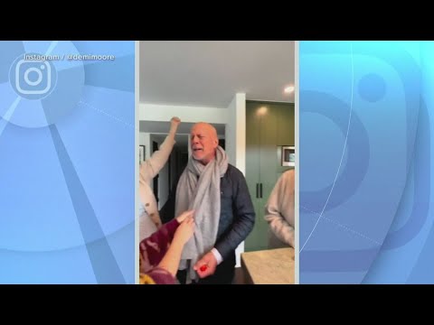 First video of Bruce Willis shared since his Dementia diagnosis