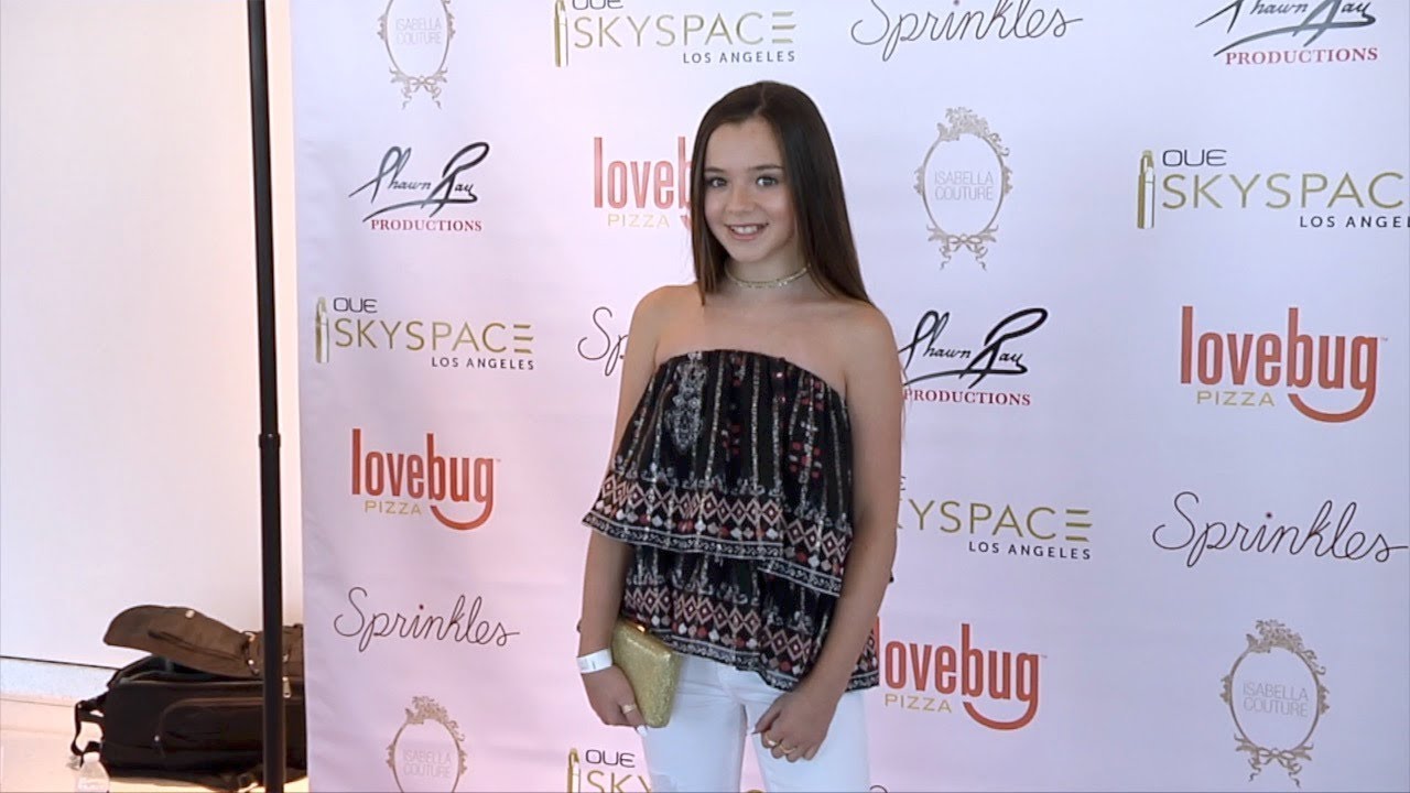 Alexa Nisenson "Asia Monet's 12th Birthday Celebration" Red Carpet