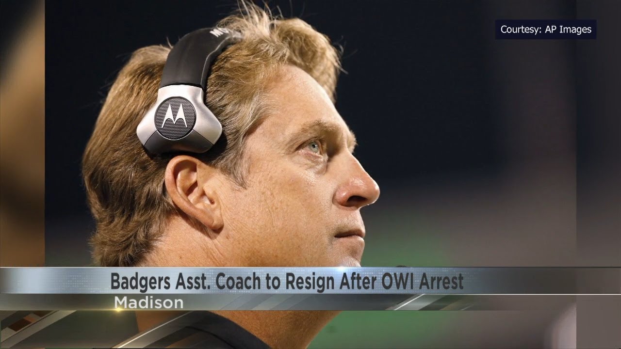 Wisconsin assistant coach Jack Del Rio to resign after OWI arrest