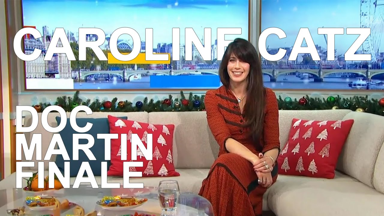 Caroline Catz 25/12/2022 Discussing the Doc Martin Finale
