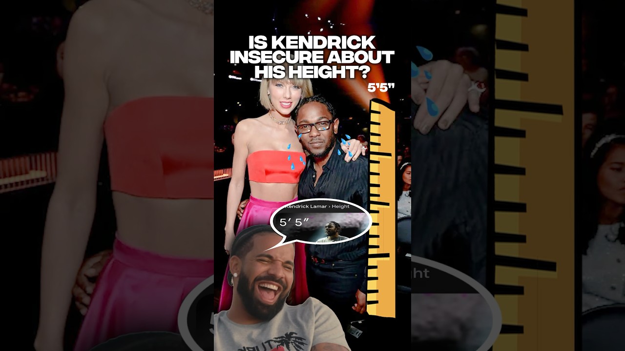 How Kendrick Lamar REALLY Feels About Being Short‼️👀 #shorts #kendricklamar #kendrick #drake