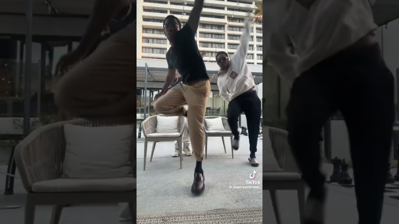 Ain’t this the dance Jonathan Majors was doing? @issacryanbrown_