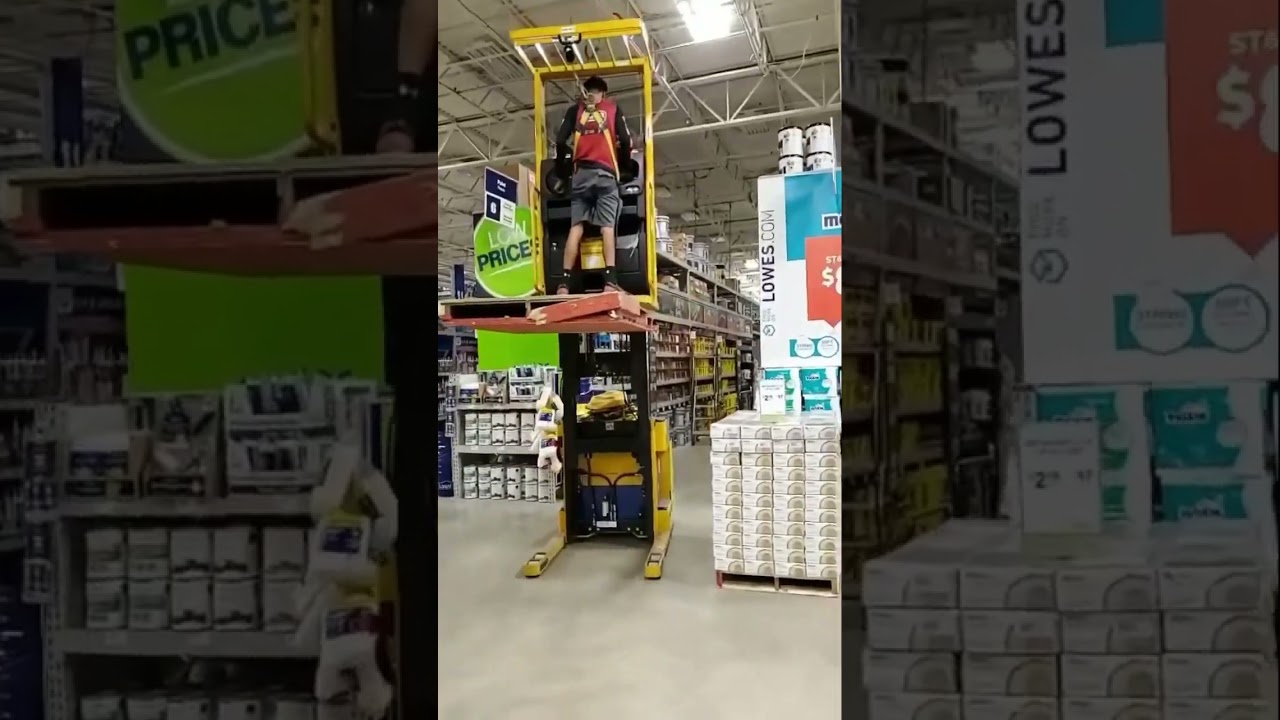 Lowes worker almost gets fired over this  #shorts #lowes