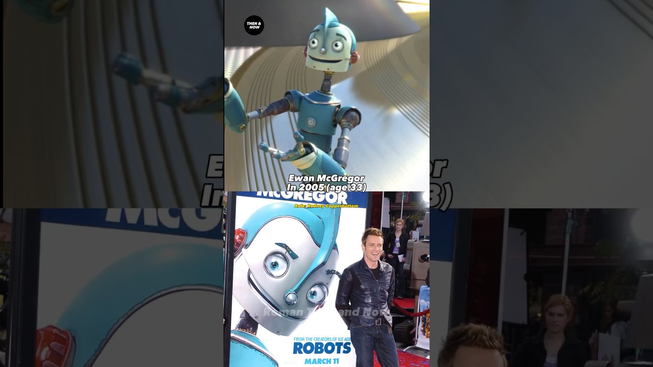 Robots: Cast Then and Now #movies #film #robots #shorts