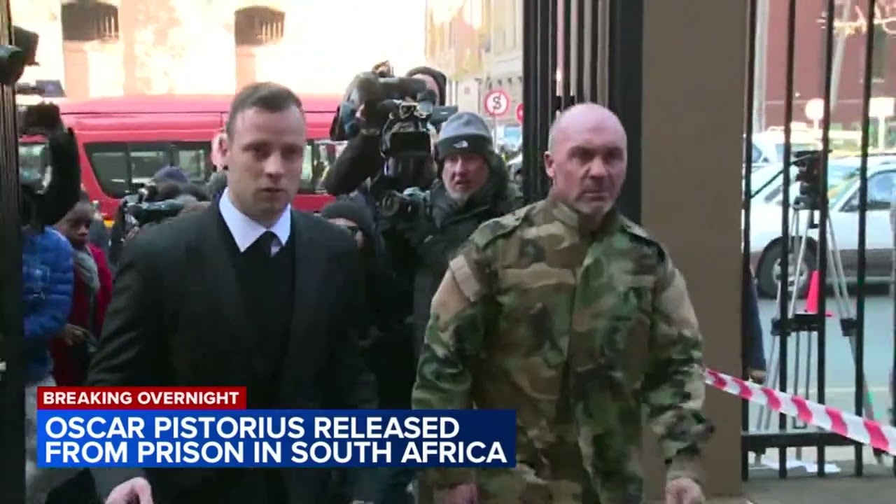 Oscar Pistorius freed after nearly 9 years in prison for murder