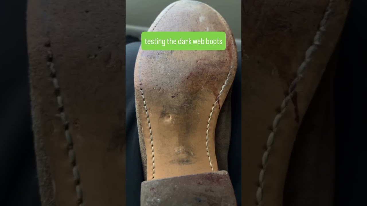 testing the dark web boots