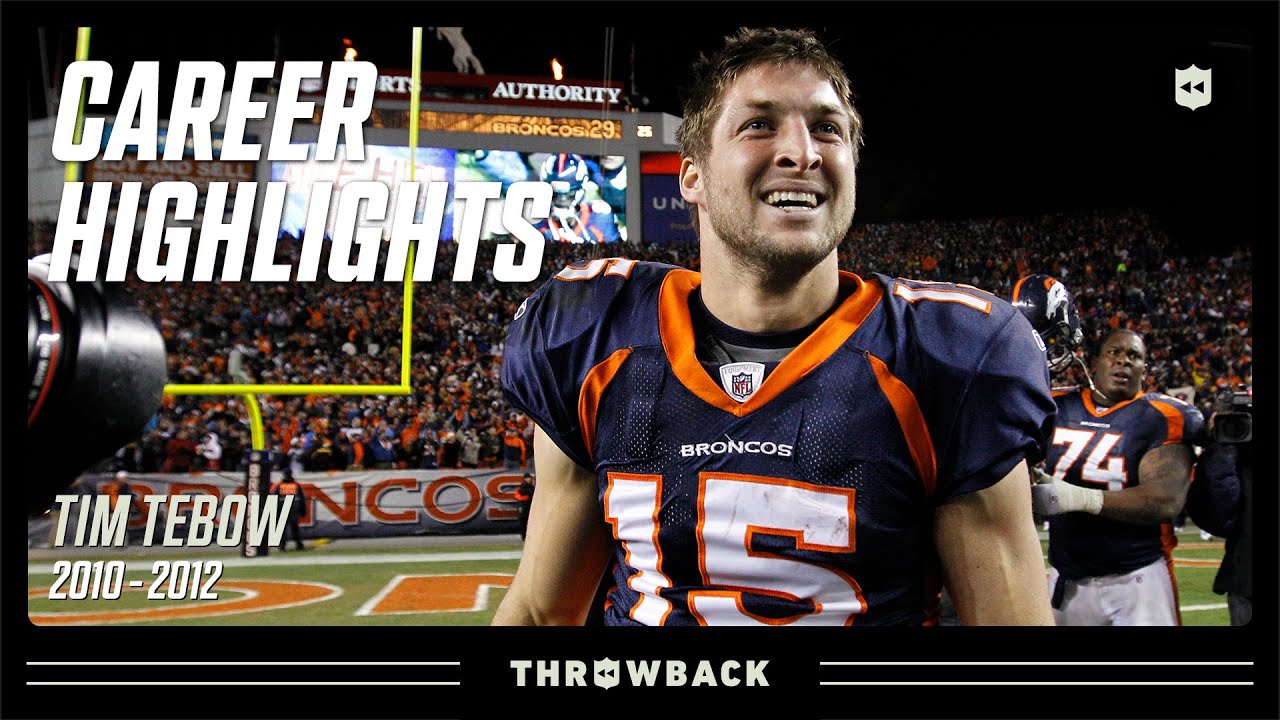 Tim "TebowMania" Career Highlights | NFL Legends
