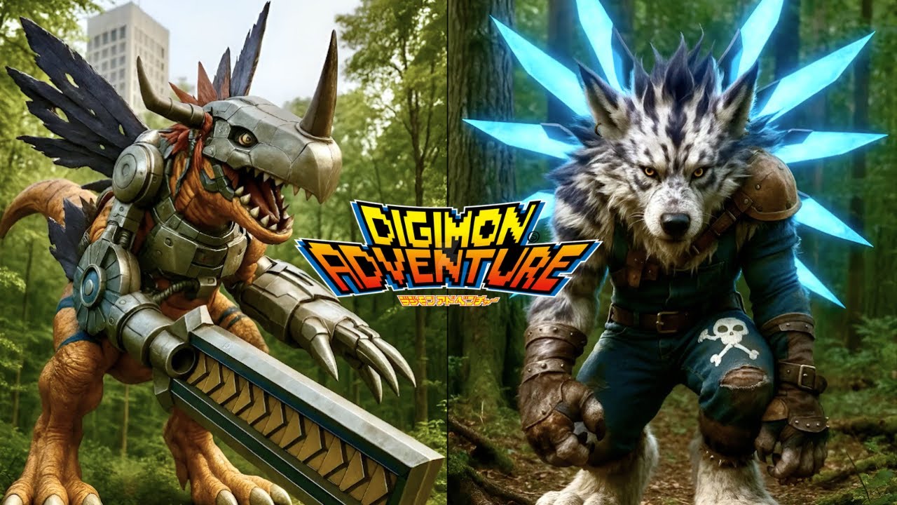 Digimon Evolution | Digimon Adventure | Live action