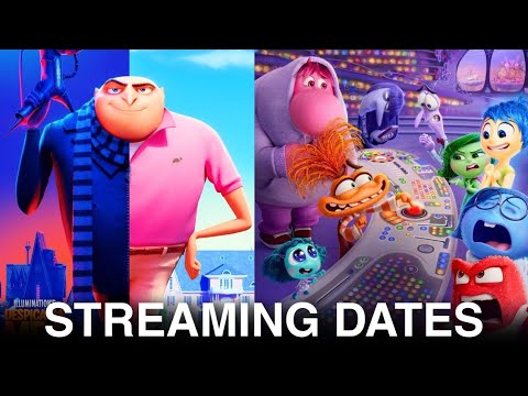 Despicable Me 4 & Inside Out 2 Official Streaming Dates | Disney+ & Prime