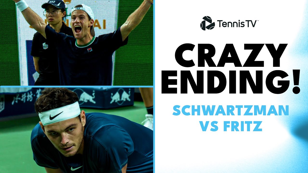 Diego Schwartzman vs Taylor Fritz Crazy Ending! | Shanghai 2023