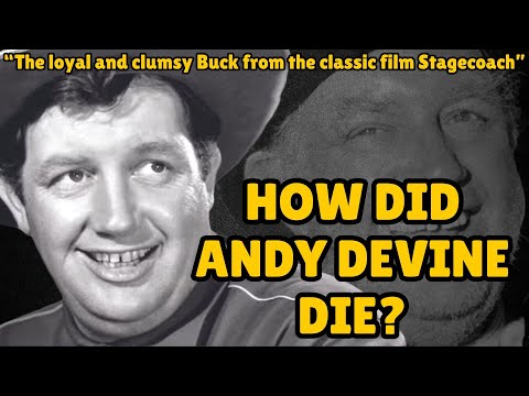 How did Andy Devine die?