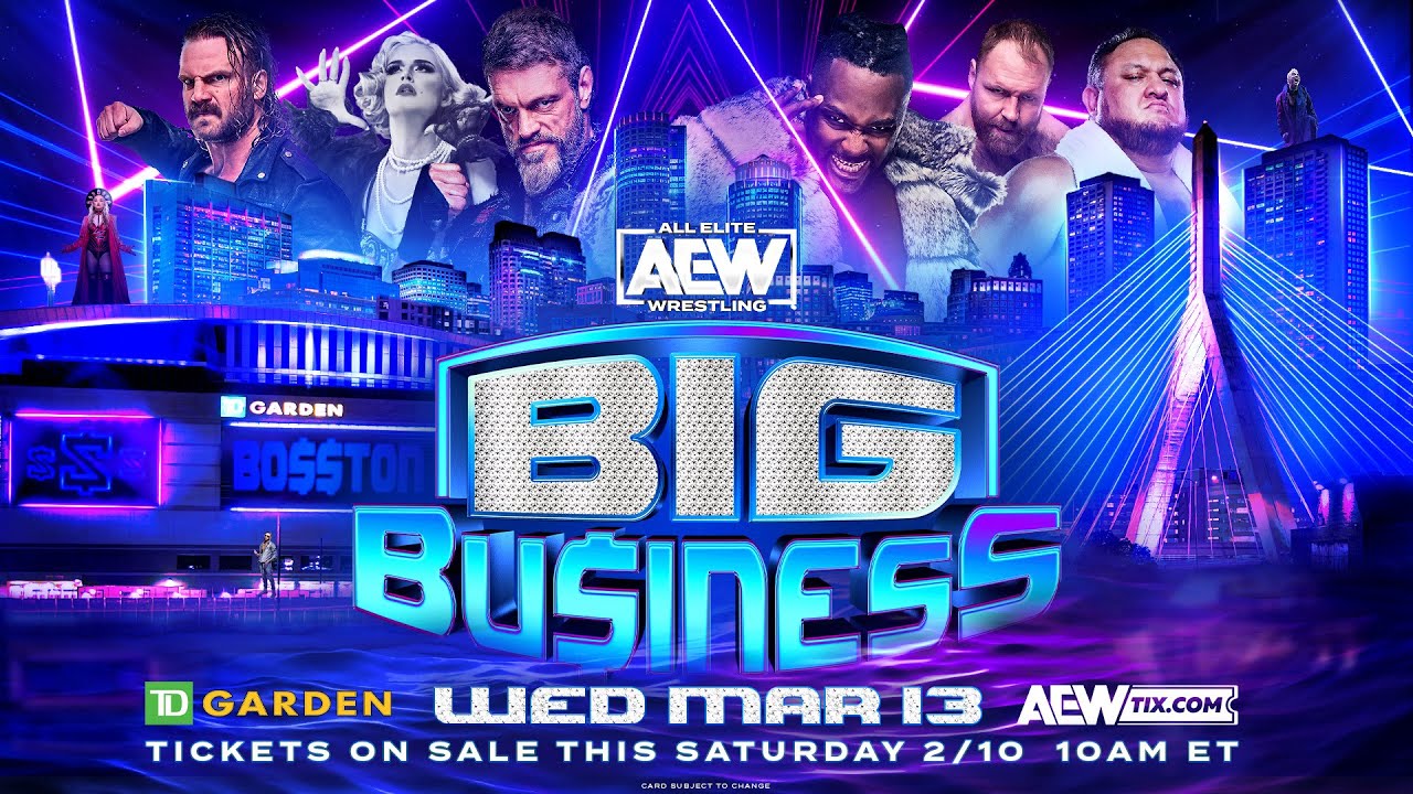 AEW CEO & GM Tony Khan announces BIG BUSINESS in Boston! | 2/07/24, AEW Dynamite