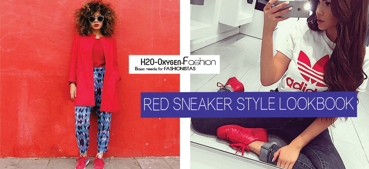 How to Style | Red Sneakers | Outfit Lookbook