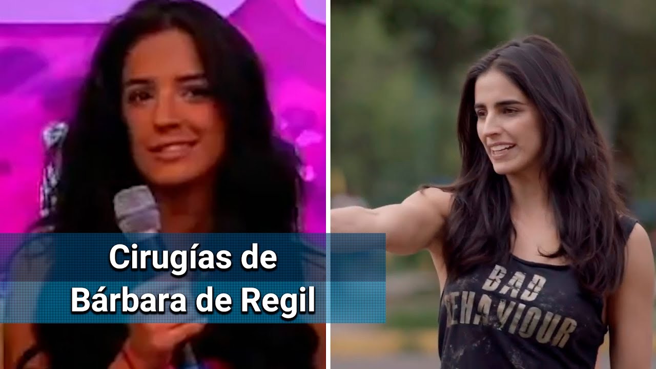 Así era Bárbara de Regil antes de cirugías plásticas