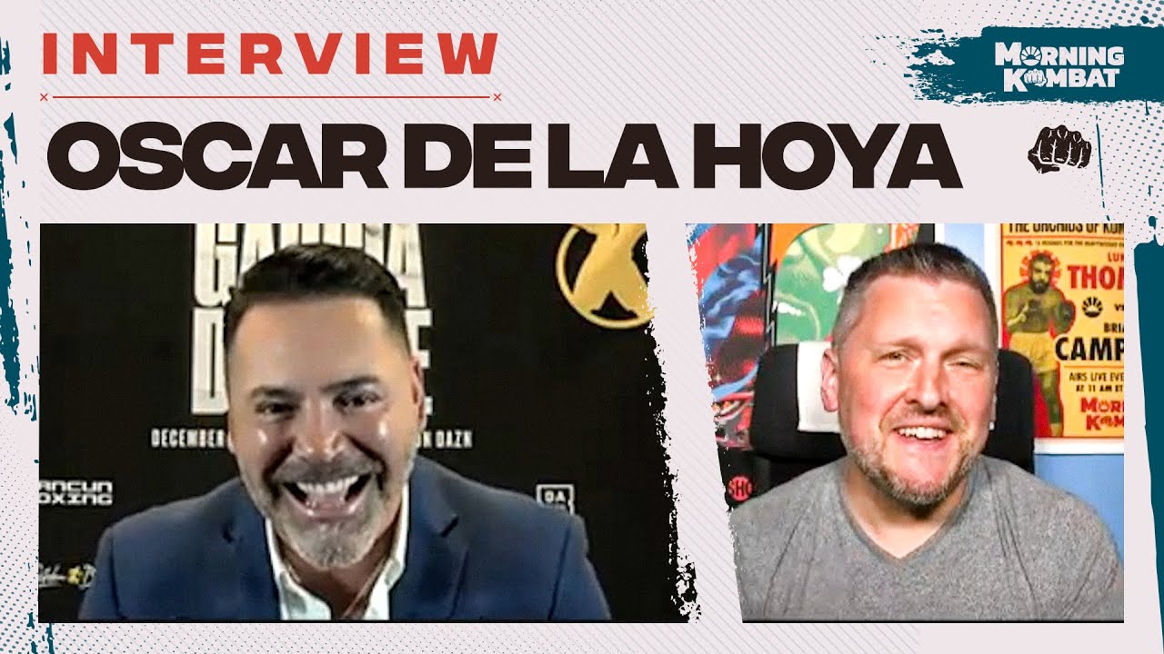 De La Hoya Talks Repairing Relationship with Ryan Garcia, Hope for Teofimo fight | Morning Kombat