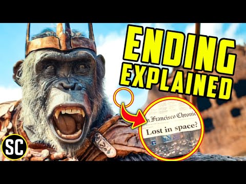 KINGDOM of the PLANET OF THE APES - ENDING EXPLAINED + EASTER EGGS You Missed!