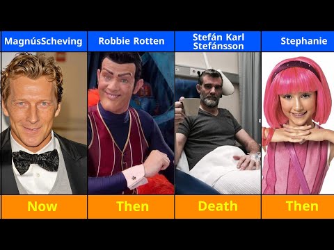 Lazy Town 2002 Cast - Then & Now (2025)