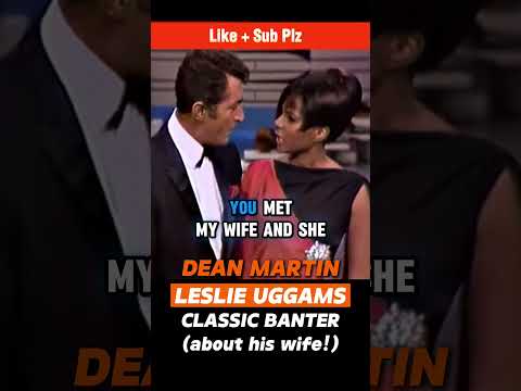 Dean Martin & Leslie Uggams’ Hilarious Banter You Forgot Existed! 😂 #Classy #OldSchoolCool #ratpack