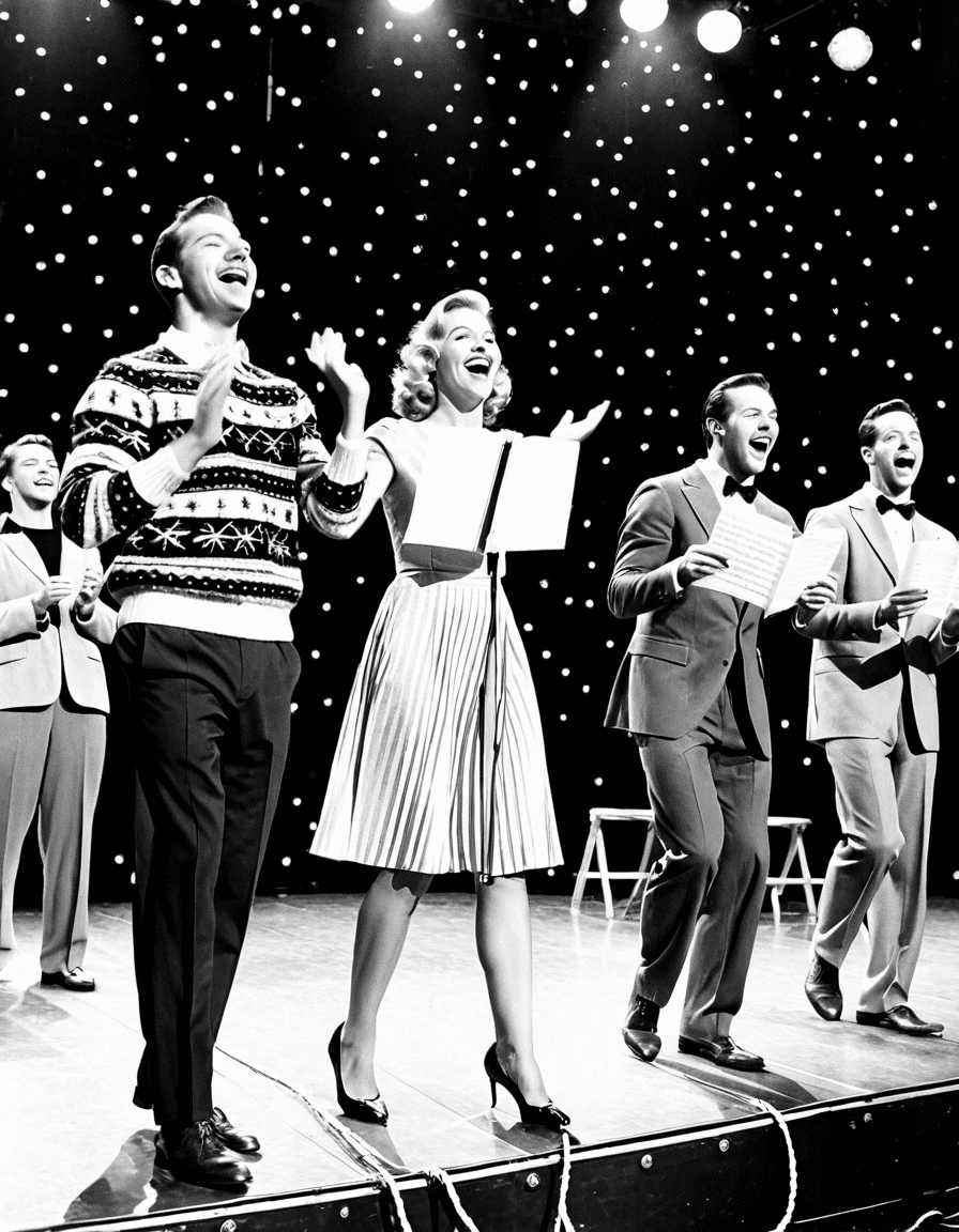 white christmas cast
