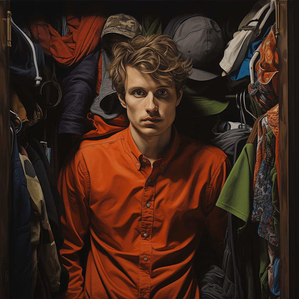 out of the closet