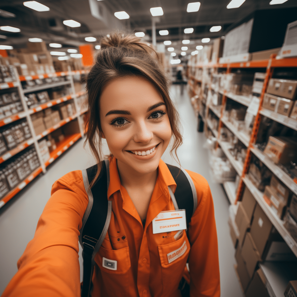 home depot girl goes viral