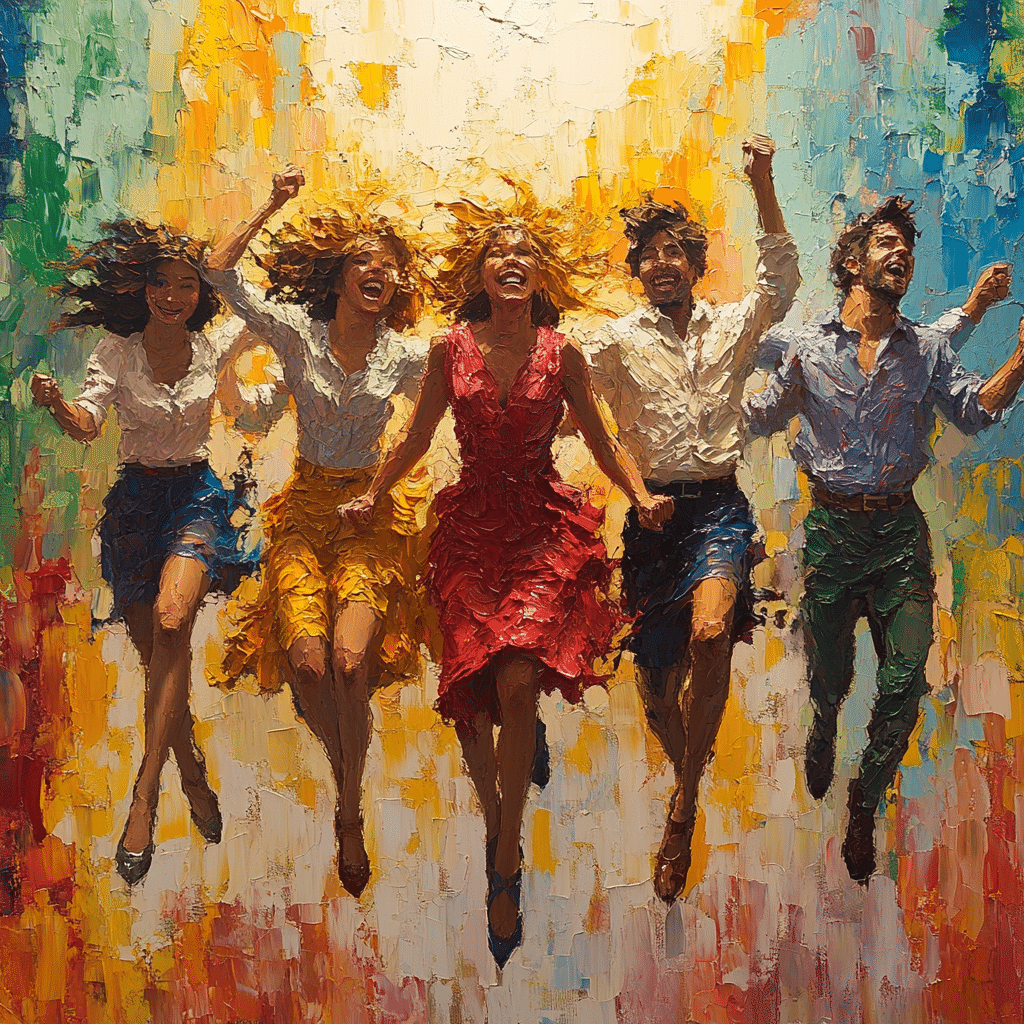 everybody move your feet and feel united