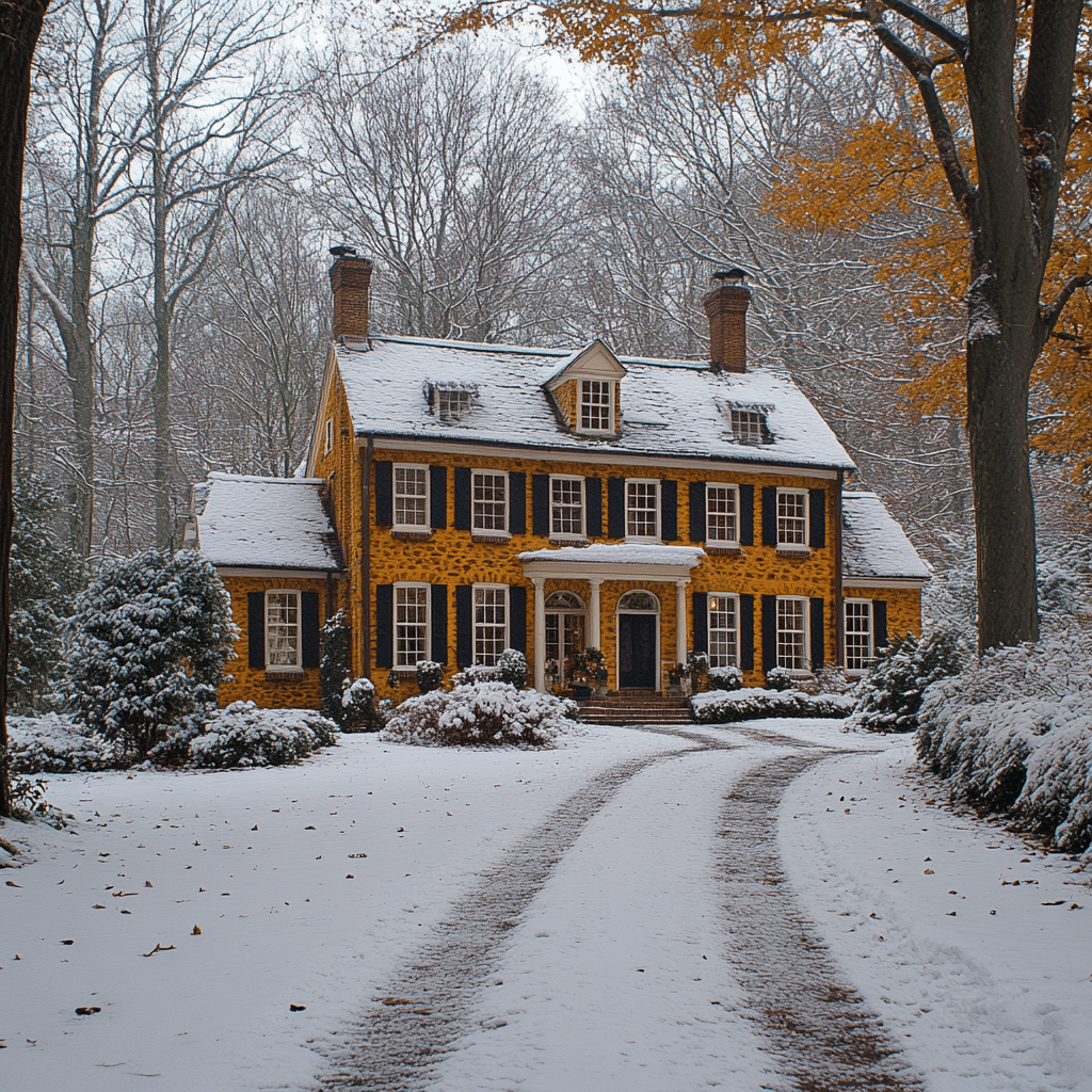 colonial house