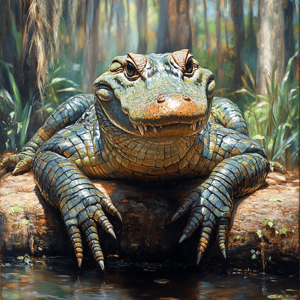 list crawling alligator