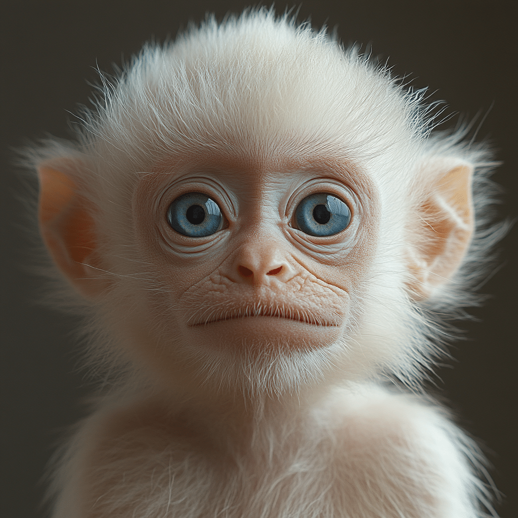 white monkey