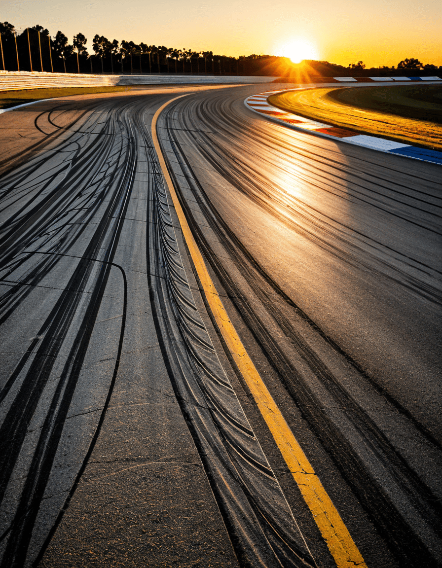 skid marks