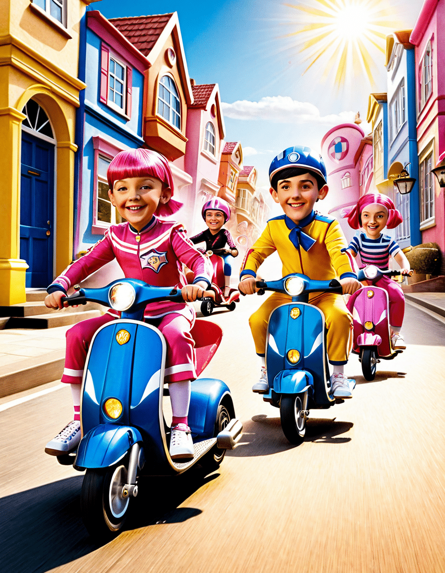 lazy town characters