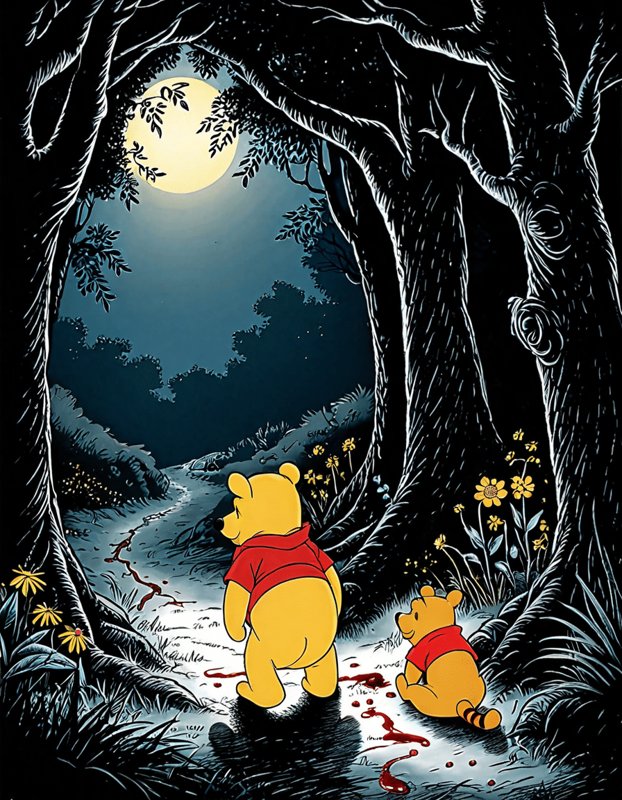 winnie the pooh blood and honey