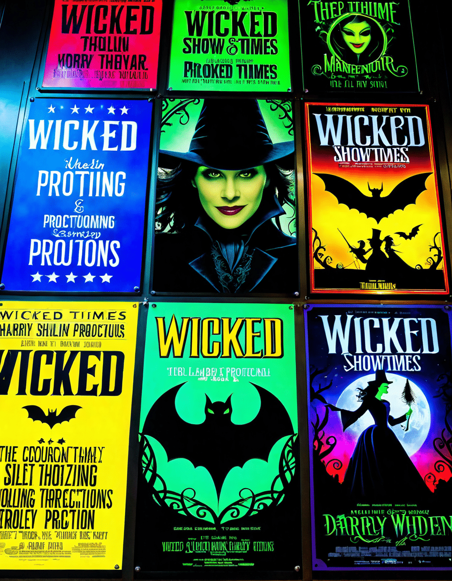 wicked showtimes