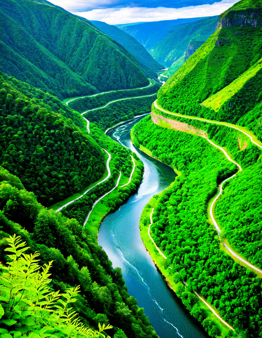 gorge